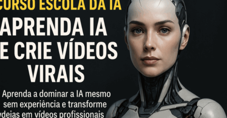 Curso Escola da IA: aprenda IA e crie vídeos virais
