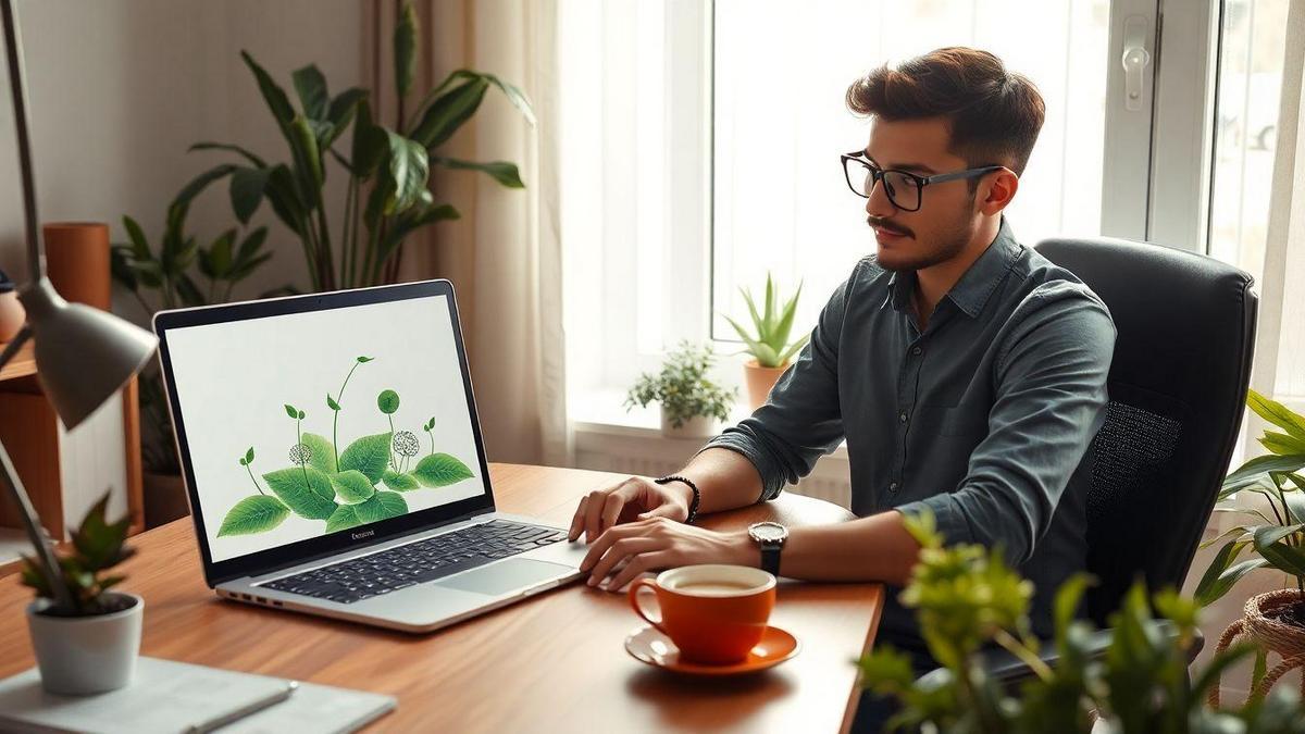 Criando negócios verdes lucrativos na internet