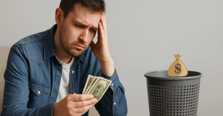 pare de jogar seu dinheiro no lixo e corte o hábito pobre agora