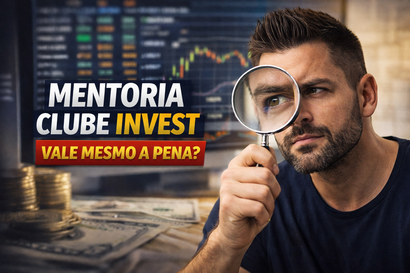 Mentoria Clube Invest vale mesmo a pena análise com lupa sobre investimentos e resultados