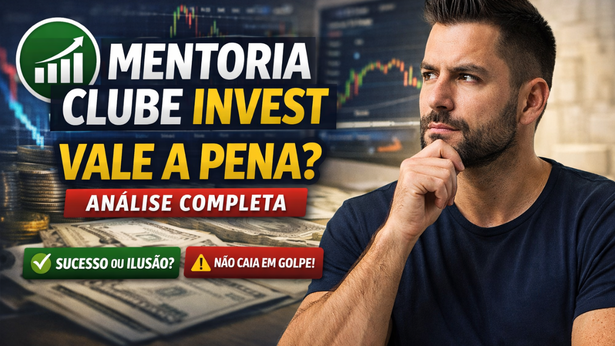 Mentoria Clube Invest vale a pena análise completa sobre investimentos e resultados