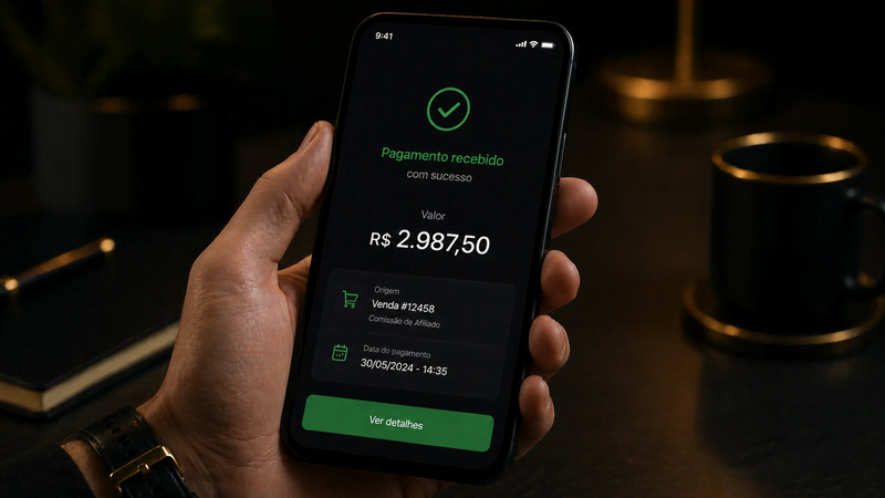 notificação de venda no celular ganhando dinheiro online sem aparecer
